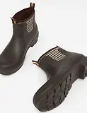 Thumbnail 4 of Joules Women's Foxton Neoprene Lined Ankle Wellies - Chocolate Brown