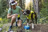 Thumbnail 8 of RUFFWEAR Trail Runner Ultralight Dog Bowl - Blue Pool