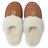 Thumbnail 4 of Holland Cooper Women's HC Shearling Slippers - Tan