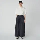 Thumbnail 3 of Snow Peak Shadow Ripstop Gather Pants - Black
