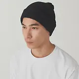 Thumbnail 2 of Snow Peak Rib Knit Cap - Charcoal