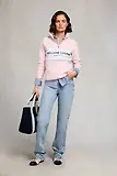 Thumbnail 6 of Holland Cooper Women's Sporting Heritage Zip Henley - Pink