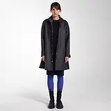 Thumbnail 2 of Stutterheim Women's Mosebacke Lightweight Raincoat - Black