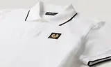 Thumbnail 2 of Belstaff Men's Cotton Pique Tipped Polo Shirt - White
