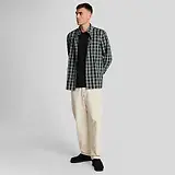 Thumbnail 3 of Lyle & Scott Men's Clamp Labelled Plain T-Shirt - Jet Black