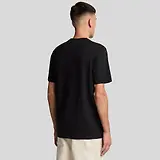 Thumbnail 4 of Lyle & Scott Men's Clamp Labelled Plain T-Shirt - Jet Black