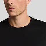 Thumbnail 5 of Lyle & Scott Men's Clamp Labelled Plain T-Shirt - Jet Black