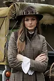 Thumbnail 2 of Holland Cooper Trilby Hat Iridescent Feather Band - Chocolate