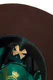 Thumbnail 9 of Holland Cooper Trilby Hat Iridescent Feather Band - Chocolate