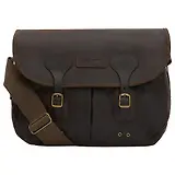 Thumbnail 1 of Barbour Wax Leather Tarras Bag - Olive