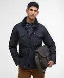 Thumbnail 3 of Barbour Wax Leather Tarras Bag - Olive