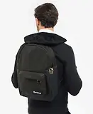Thumbnail 3 of Barbour Highfield Canvas Backpack - Navy/Olive