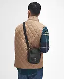 Thumbnail 2 of Barbour Field Waxed Crossbody Bag - Olive/Black