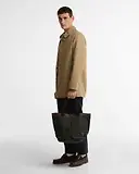 Thumbnail 2 of Barbour Field Waxed Carry All Tote Bag - Sage / Classic