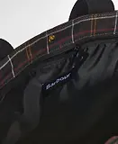 Thumbnail 4 of Barbour Field Patchwork Tartan Tote Bag - Sage / Classic