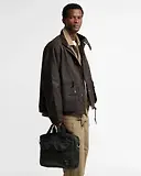 Thumbnail 2 of Barbour Field Waxed Laptop Bag - Sage