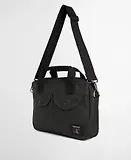 Thumbnail 5 of Barbour Field Waxed Laptop Bag - Sage