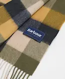 Thumbnail 6 of Barbour Large Tattersall Scarf - Forest Mist