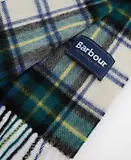 Thumbnail 4 of Barbour New Check Tartan Scarf - Lambswool & Cashmere Mix - Dress Gordon