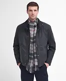 Thumbnail 2 of Barbour New Check Tartan Scarf - Lambswool & Cashmere Mix - Blue Granite