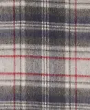 Thumbnail 5 of Barbour New Check Tartan Scarf - Lambswool & Cashmere Mix - Blue Granite