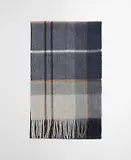 Thumbnail 4 of Barbour Carrbridge Tartan Scarf - Grey Midnight Tartan