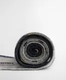 Thumbnail 6 of Barbour Carrbridge Tartan Scarf - Grey Midnight Tartan