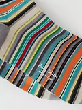 Thumbnail 4 of Paul Smith Men's Signature Stripe Socks - 2 Pack - Black & Grey - One Size