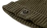 Thumbnail 2 of Belstaff Men's Lambswool Watch Beanie Hat - Khaki Green