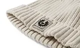 Thumbnail 3 of Belstaff Men's Lambswool Watch Beanie Hat - Pale Stone