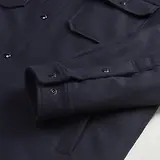 Thumbnail 7 of Woolrich Men's Alaskan Padded Overshirt - Melton Blue