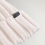 Thumbnail 4 of Woolrich Women's Cashmere Pom-Pom Beanie - Milky Cream