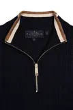 Thumbnail 8 of Holland Cooper Women's Zoe Quarter Zip Knit - Ink Navy