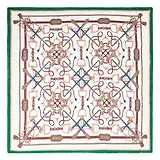 Thumbnail 1 of Joules Women's Bloomfield Silk Scarf - Cream