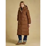 Thumbnail 2 of Joules Women's Matchday Longline Oversized Showerproof Coat - Toffee Brown