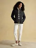 Thumbnail 5 of Joules Women's Braemar Luxe Showerproof Diamond Quilted Coat - Black