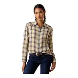 Thumbnail 1 of Ariat Women's Billie Jean Western Shirt - Horizon Plaid