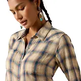 Thumbnail 4 of Ariat Women's Billie Jean Western Shirt - Horizon Plaid