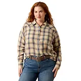 Thumbnail 5 of Ariat Women's Billie Jean Western Shirt - Horizon Plaid