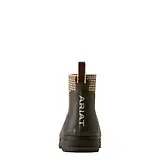 Thumbnail 4 of Ariat Women's Kelmarsh Shortie Rubber Boots - Chocolate/ Tan Twill