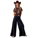 Thumbnail 2 of Ariat Women's Rebel With a Cause T-Shirt - Chocolate Plum