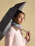 Thumbnail 7 of Joules Rayne Floral Printed Umbrella - Black