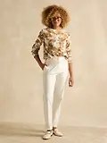 Thumbnail 4 of Joules Women's Slim Fit Chino Trousers - Cream