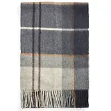 Thumbnail 1 of Barbour Carrbridge Tartan Scarf - Grey Midnight Tartan