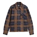 Thumbnail 1 of Barbour International Men's Oswald Wool-Blend Overshirt - Navy