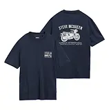 Thumbnail 1 of Barbour International Men's Steve McQueen Grange Tee - Navy