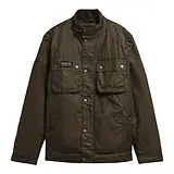 Thumbnail 1 of Barbour International Men's Winter Merton Waxed Jacket - Olive Night