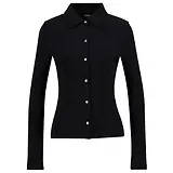 Thumbnail 1 of Barbour International Women's Chloe Ribbed Top - Black
