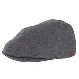 Thumbnail 1 of Barbour Men's Barlow Flat Cap - Grey Herringbone