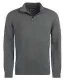 Thumbnail 1 of Barbour Men's Cotton Quarter-Zip Jumper - Olive Marl